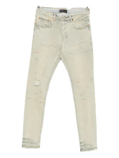 Purple Brand Distressed-effect Jeans In Neutral