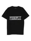 Purple Brand Embellished T-shirt In Black