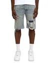 Purple Brand Faros Relaxed Fit Patched Shorts