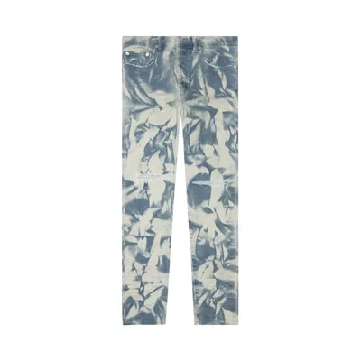 Pre-owned Purple Brand Fatigue Marble Jeans 'blue' | Men's Size 31