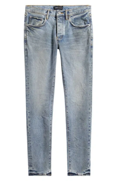 Purple Brand Ferrous Steel Dirty Skinny Jeans In Mid Indigo