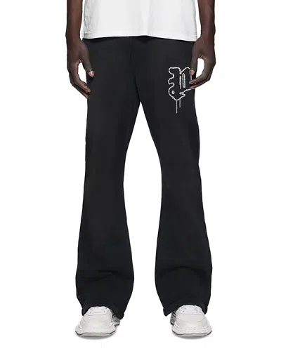 Purple Brand Flared Leg Pants In Black