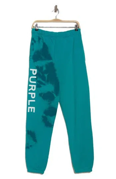 Purple Brand Fleece Sweatpants In Blue