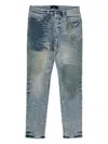Purple Brand Denim Slim-fit Jeans In Blue