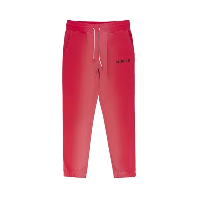 Pre-owned Purple Brand French Terry Jogger 'red' | Men's Size Xl
