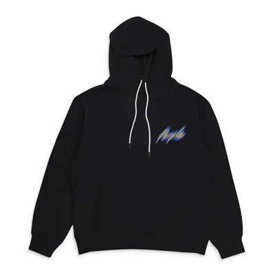 Purple Brand French Terry Po Hoody Black Hoodies & Sweatshirts