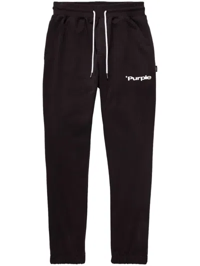 Purple Brand French Terry Sweatpant "black"