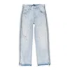 Purple Brand Full Side Zip Light Indigo Skinny Jeans In Blue