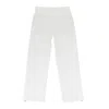 Purple Brand Full Side Zip White Skinny Jeans In White