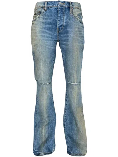 Purple Brand Gaia Trousers In Blue