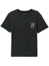 Purple Brand Heavyweight Jersey Jewel Logo T-shirt In Black