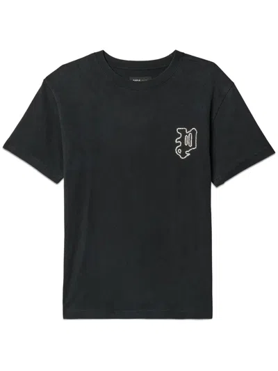 PURPLE BRAND GOTHIC CRYSTALS TEE