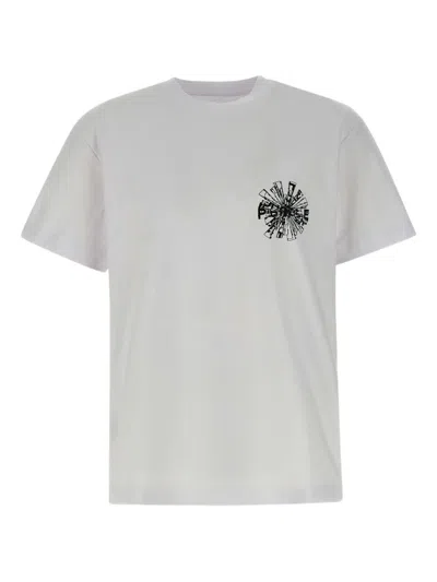 Purple Brand Graphic-print T-shirt In White