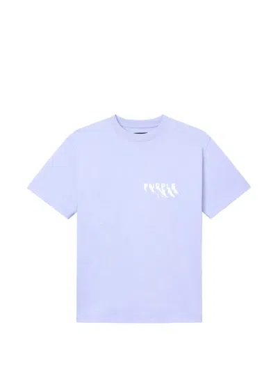 Purple Brand Graphic T-shirt In Purple