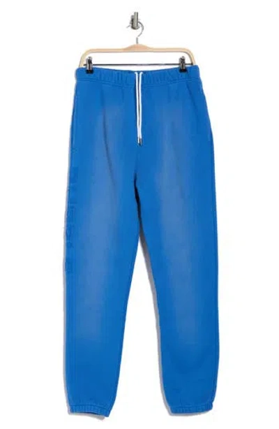 Purple Brand Heavyweight Fleece Sweatpants In Blue