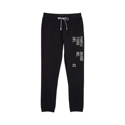 Pre-owned Purple Brand History Jogger 'wash Black' | Men's Size S