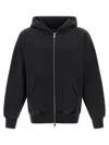 Purple Brand Cotton Zip-up Hoodie - Unisex - Cotton In Black