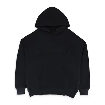 Purple Brand Hwt Fleece Po Hoody Black Hoodies & Sweatshirts