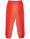 Purple Brand Hwt Fleece Track Pants In Red