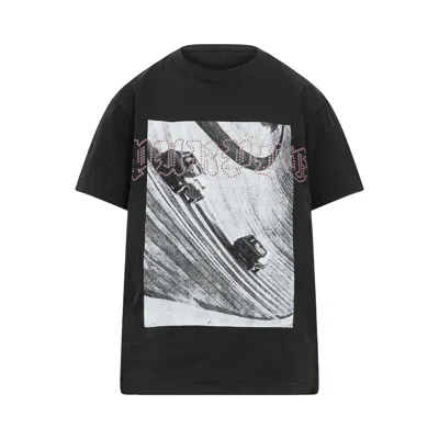 Pre-owned Purple Brand Hwt Jersey Tee 'black' | Men's Size M