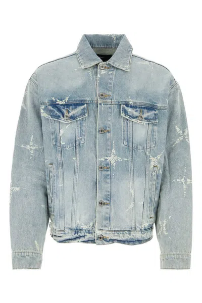 Purple Brand P027 Denim Jacket In Ltindigo