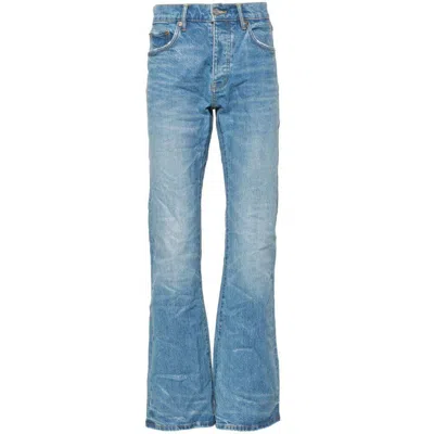 Purple Brand Denim Bootcut Jeans In Blue