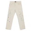 Purple Brand Paint-splatter Jeans In Neutral