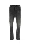 Purple Brand Black P005 Double Dip Coated Jeans In Black