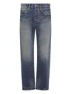 Purple Brand Dark Blue Calcium Powder Jeans In Blue
