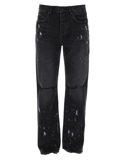 Purple Brand Jeans In Denim Di Cotone In Black