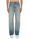 Purple Brand P018 Drop-crotch Wide-leg Jeans In Denim