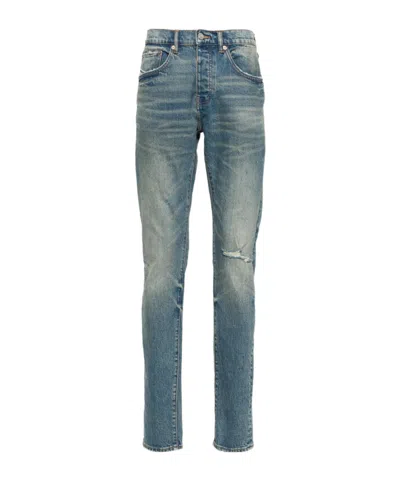 Purple Brand Jeans With Belt Loops In Multi