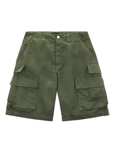 Purple Brand Jimmy Cargo Shorts In Green