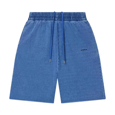 Pre-owned Purple Brand Knit Jersey Shorts 'blue' | Men's Size M