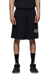 Purple Brand La Lakers Mesh Shorts In Black