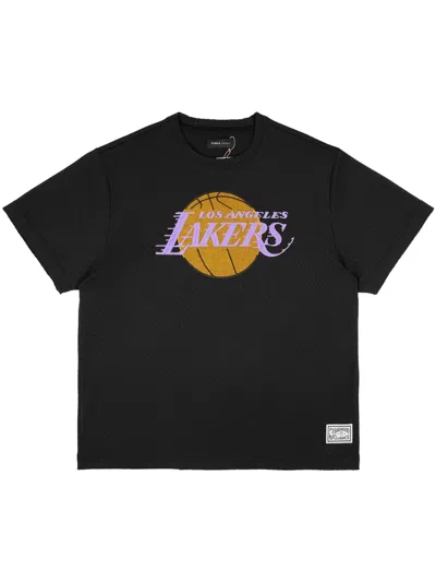 Purple Brand La Lakers T-shirt Aus Mesh In Schwarz