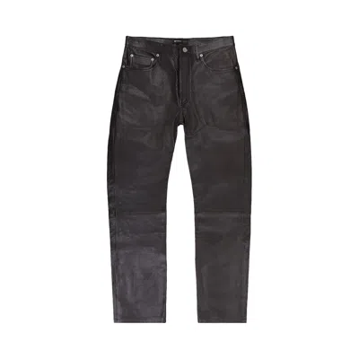 Pre-owned Purple Brand Leather Pant 'black' | Men's Size 31