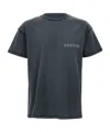 Purple Brand Textured Inside Out Cotton Graphic T-shirt In Black