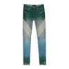 Purple Brand Faded-effect Low-rise Jeans In Blue