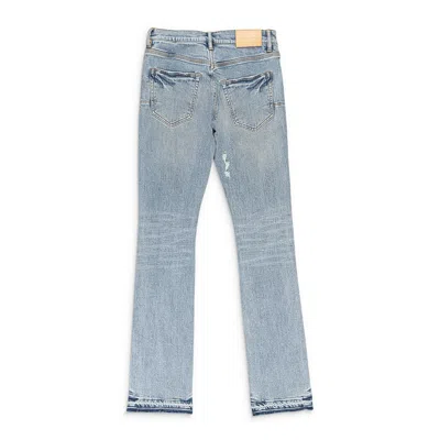 Purple Brand Light Vintage Flare Indigo Skinny Jeans In Blue