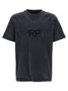 Purple Brand Heavyweight Cotton Jersey Graphic T-shirt In Gray