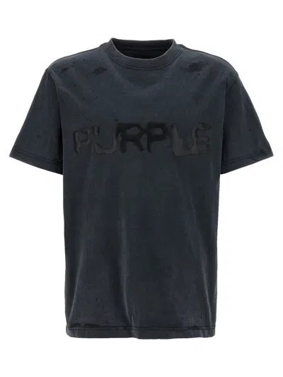 PURPLE BRAND PURPLE BRAND 'LIQUID WORDMARK' T-SHIRT