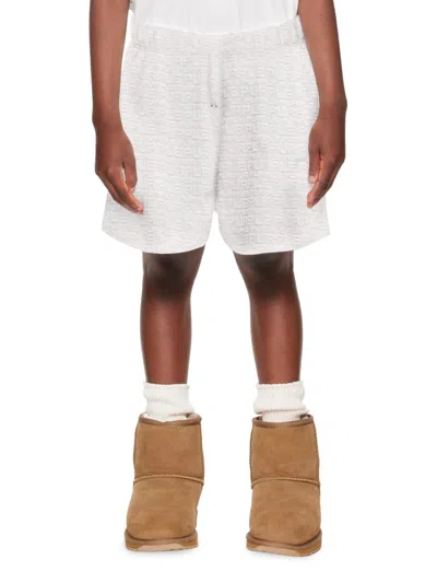 Purple Brand Little Boy's & Boy's Textured Logo Jacquard Shorts In Multi