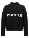Purple Brand Sweater In Black
