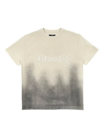 Purple Brand Logo Graphic-print T-shirt In Gray
