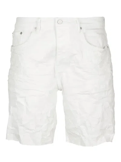 Purple Brand Logo-patch Shorts