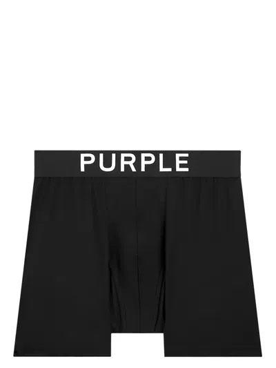 PURPLE BRAND LOGO-PRINT BOXER BRIEFS (PACK OF THREE)