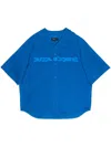 Purple Brand Hemd Mit Logo-print In Blau