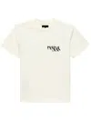 Purple Brand Logo-print Cotton T-shirt In White