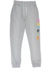 Purple Brand Logo-print French-terry "grey" Track Pants In Grey